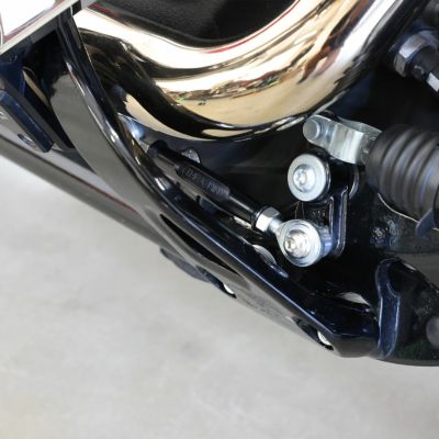 スラッシンサプライ(THRASHIN SUPPLY) アジャスタブル・ブレーキリンケージ (ブラック) 【M8 ソフテイル】