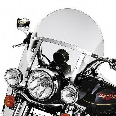 ロードキング・デタッチャブル・キングサイズ・ウインドシールド  406mm高　クリア-01