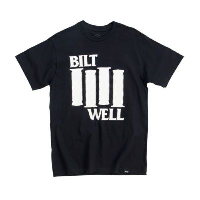 【セール】BILTWELL Tシャツ「Damaged」 ブラック M