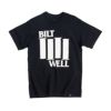 BILTWELL Tシャツ「Damaged」 ブラック M |ハーレーパーツ専門店 HDパーツ