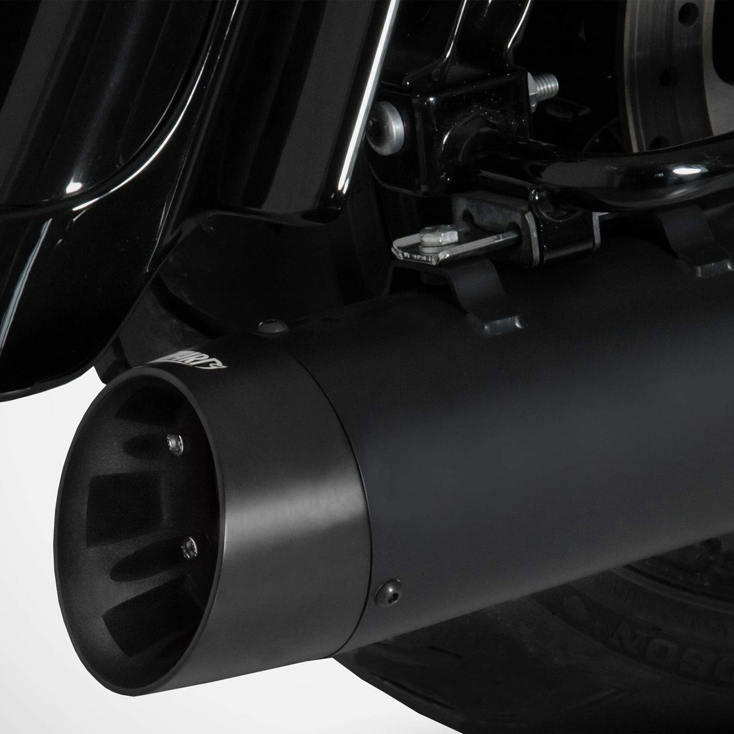 ZARD レーシング・スリップオンマフラー (ブラック) 【2017～2020