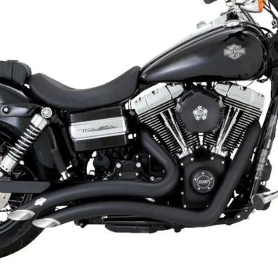 Vance＆Hines フルエキゾースト ビッグラディウス ブラック ダイナ用