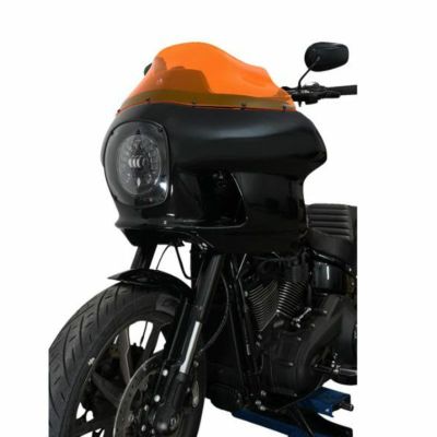 クロックワークス 9インチ・フレアウィンドシールド 1984～1992 FXRP オレンジアイス