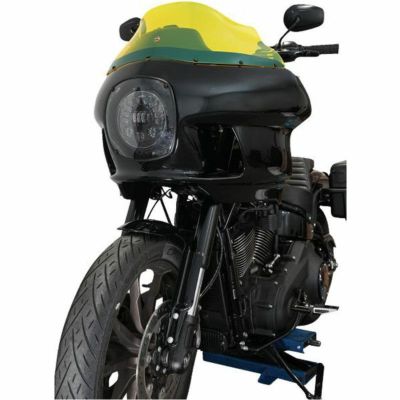 クロックワークス 9インチ・フレアウィンドシールド 1984～1992 FXRP イエローアイス