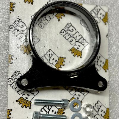 BUNG KING スピードメーター リロケーションマウントブラケット グロスブラック