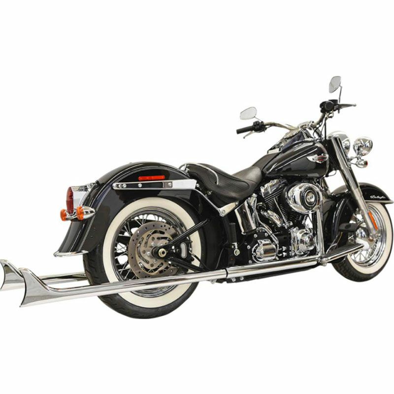 サムソン TRUE DUALS フィッシュテールマフラー(左右両出し) 39インチ 
