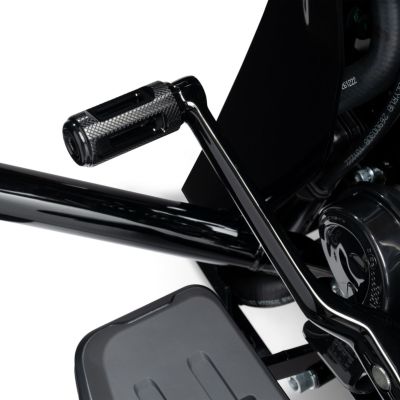 【セール】スイッチバック シフターペグ (ブラック) 【ツーリング、ソフテイル、スポーツスター、ダイナ】