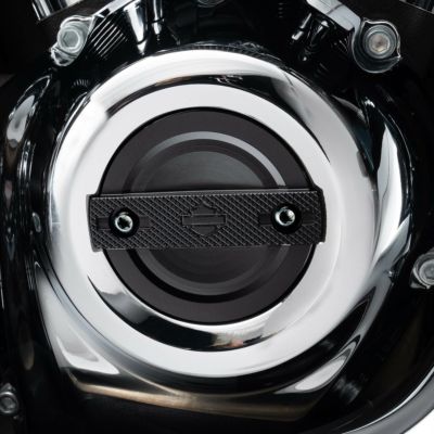 スイッチバック タイマーカバー (ブラック) 【M8 ツーリング、ソフテイル、トライク】