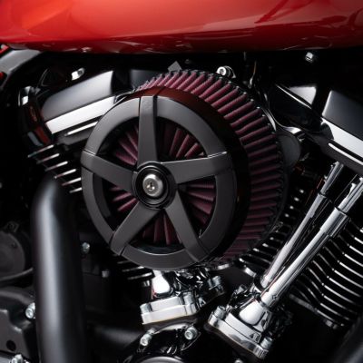 Screamin Eagle Extreme センターボルト・インテークカバー (グロスブラック) 【M8 ツーリング、ソフテイル、トライク】