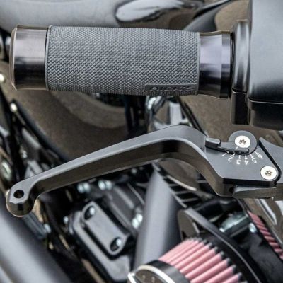 Ricks Motorcycles Classic アジャスタブル・ハンドレバーセット (ブラック) 【2014～2016 ツーリング、2006～2017 Vロッド】