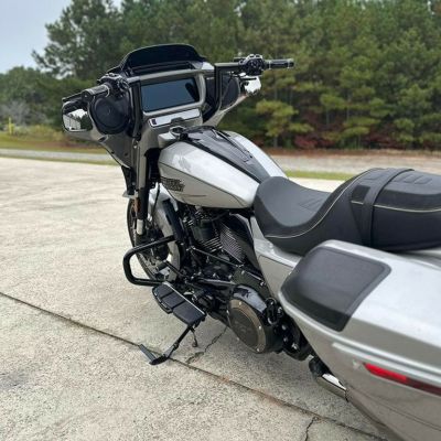 KST Kustoms PATRIOT BAGGER 1.5インチ径 ハンドルバー 12インチ (グロスブラック) 【ストリートグライド】