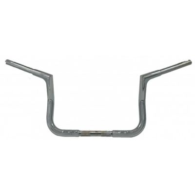 Fat Baggers 1.25インチ径 EZ Install フラットトップ ハンドルバー 10インチ (クローム) 【ストリートグライド】