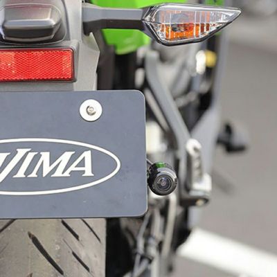 KIJIMA ドライブレコーダー用リアカメラステー(ナンバープレートサイドマウントタイプ)