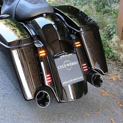 Cult Werk Custom V2 リアフェンダーキット (グロスブラック) 2014以降 ツーリング
