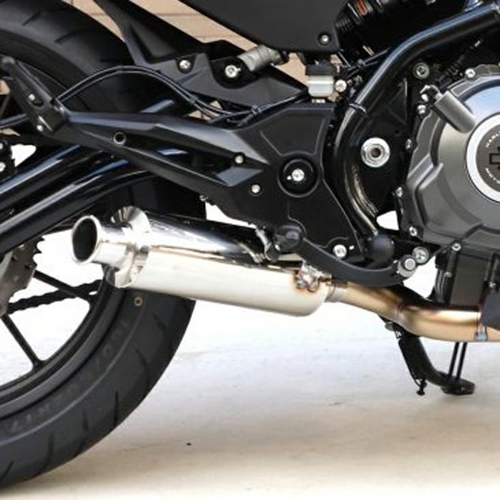 MOTOR STAGE X350用 マフラー ショート 【X350】 |ハーレーパーツ専門 