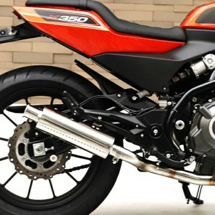 MOTOR STAGE X350用 マフラー ロング 【X350】 |ハーレーパーツ専門店 