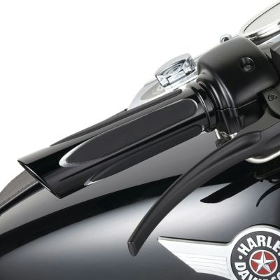 Arlen Ness ディープカット・コンフォートハンドグリップセット (ブラック) 2024以降 ロードグライド、ストリートグライド