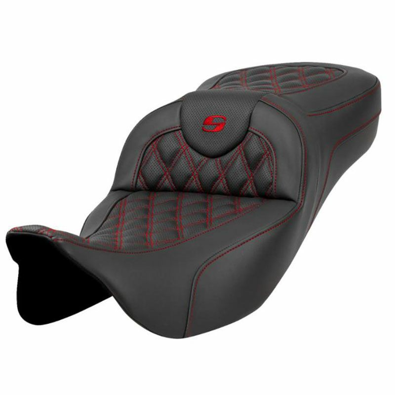 SALE】Saddlemen Road Sofa LS シート GEL入り レッドステッチ 