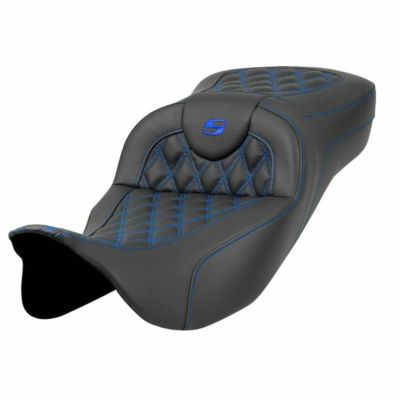 【SALE】Saddlemen Road Sofa LS シート GEL入り ブルーステッチ ブラック 2008～2023 ツーリング