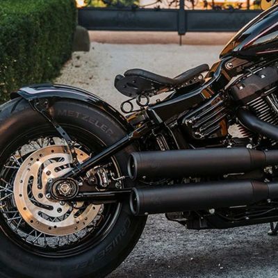 Cult Werk オールドスクール・リアフェンダー/シートキット (未塗装) M8 ストリートボブ、スタンダード