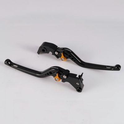 SPEEDRA X350用 アジャスタブル・ロングレバーセット (ブラック/ゴールド)