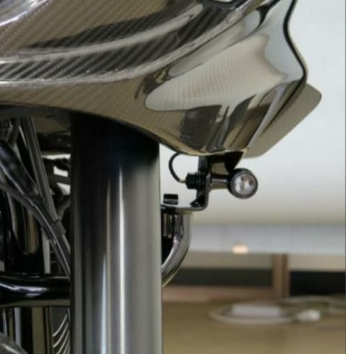 SPEEDRA ローライダーST用 アルミ削り出しステー/LEDブレット