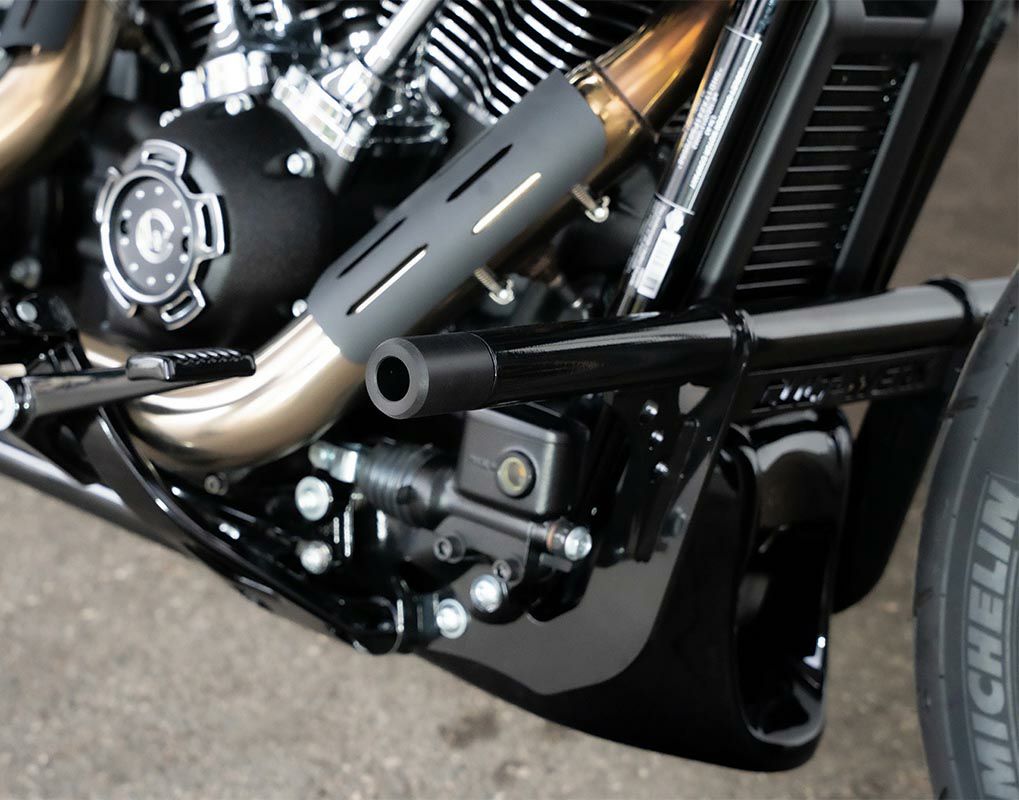 Santoro Fabworx ハイウェイ クラッシュバー グロスブラック M8