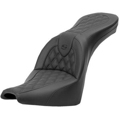Saddlemen ロードソファ・2UPシート (LSステッチ) ストリートボブ、スタンダード