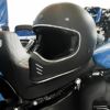 ILM Z502シリーズ ビンテージ フルフェイスヘルメット マットブラック 6
