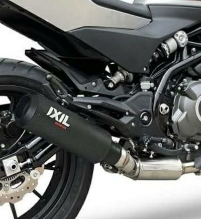 IXIL RCR ヘキサコーン スリップオンマフラー (カーボン) X350