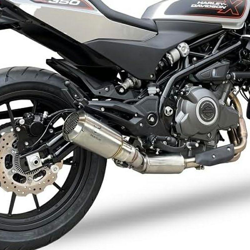 IXIL MK2 コニカルショート スリップオンマフラー (ブラック) X350 