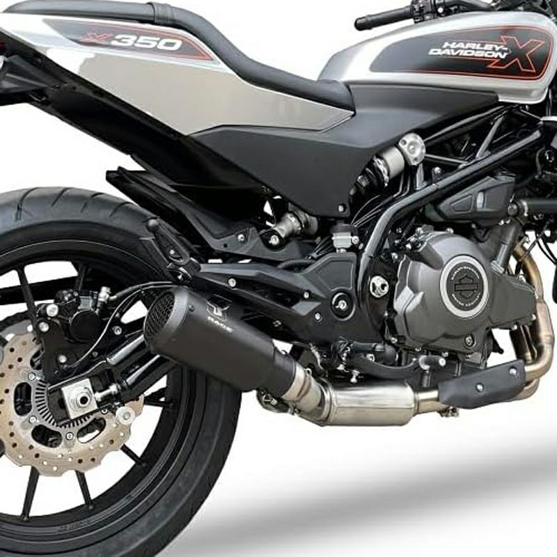 MOTOR STAGE X350用 マフラー ロング 【X350】 |ハーレーパーツ専門店 
