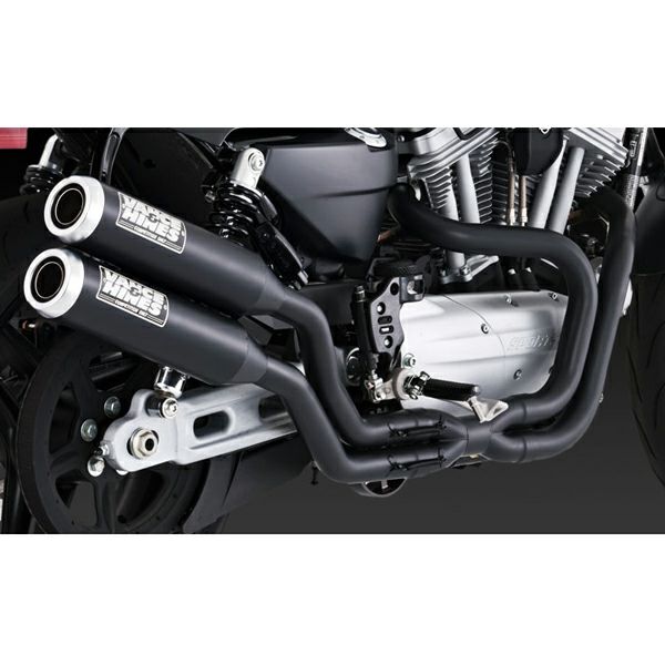 バンス＆ハインズ （VANCE&HINES） XR1200用 Black exhaust widow 2-1 
