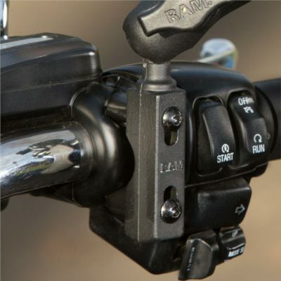 ラムマウント マスターシリンダークランプベース(U字ボルト付) φ12.7-31.75mm対応 1インチボール