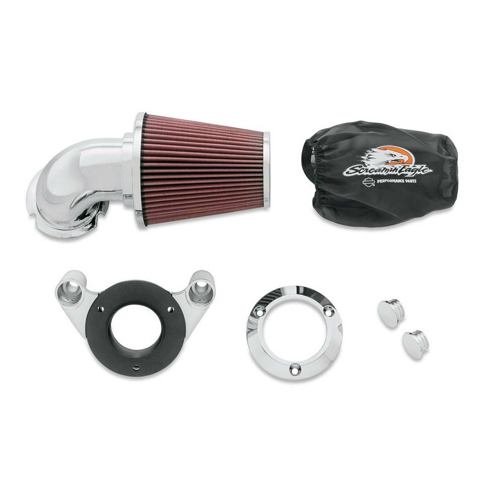 HEAVY BREATHER パフォーマンス・エアークリーナーキット　電子制御スロットル用 クローム-02