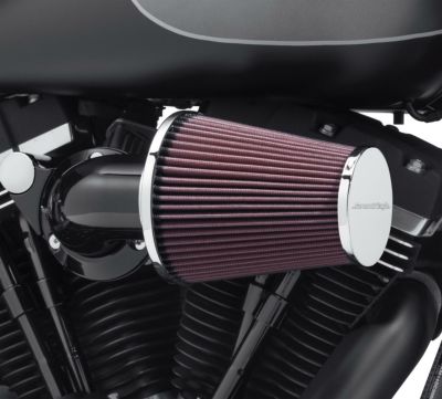 ダイナ、ソフテイル用  HEAVY BREATHER パフォーマンスエアークリーナーキット　ブラック
