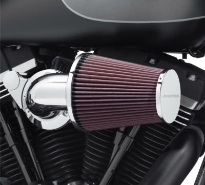 ダイナ、ソフテイル用  HEAVY BREATHER パフォーマンスエアークリーナーキット　クローム