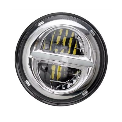 WMW リフレクターLED 5-3/4インチ・ヘッドライト クローム