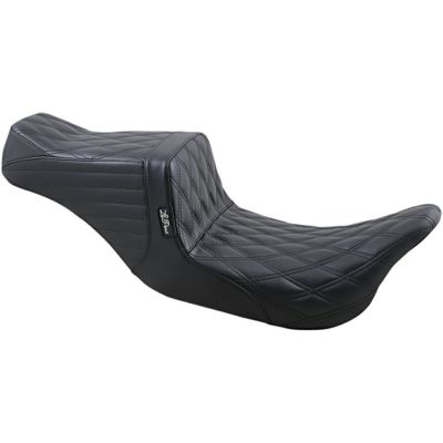 Le Pera 2023以降 CVOロードグライド/ストリートグライド TailWhip 2UPシート (ダブルダイアモンドステッチ)