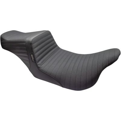Le Pera 2023以降 CVOロードグライド/ストリートグライド TailWhip 2UPシート (グリッパー/プリーツステッチ)