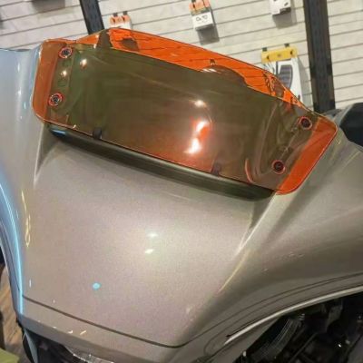 4.5インチ ウインドシールドスクリーン オレンジ 2024以降 FLHX/SE