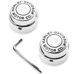 H-D MOTOR CO.ロゴ・フロントアクスルナットカバーキット