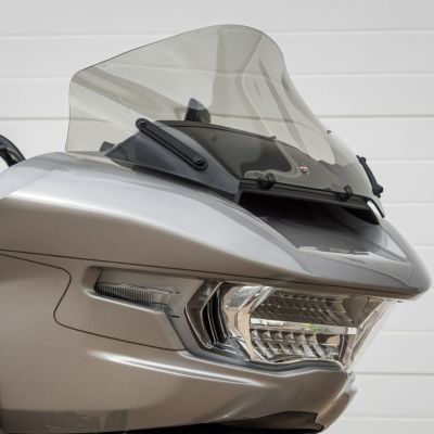 クロックワークス SPORT 12インチ・フレアウィンドシールド (ライトスモーク) 2024以降 ロードグライド