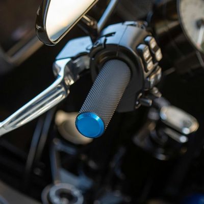 Arlen Ness ナールド・ハンドグリップセット (ブルー) 2024以降 ロードグライド、ストリートグライド