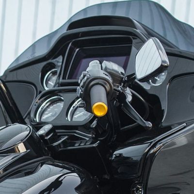 Arlen Ness ナールド・ハンドグリップセット (ゴールド) 2024以降 ロードグライド、ストリートグライド