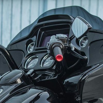 Arlen Ness ナールド・ハンドグリップセット (レッド) 2024以降 ロードグライド、ストリートグライド