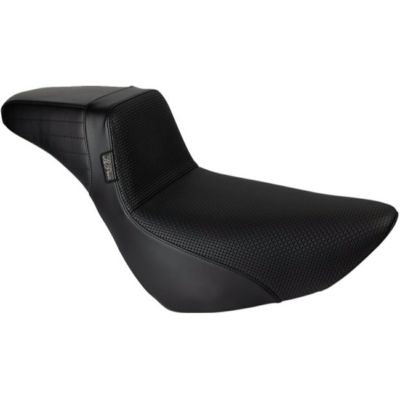 Le Pera M8 ローライダー/S/ST、スポーツグライド KickFlip ダディーロングシート (バスケット柄)