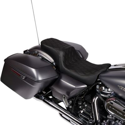 2008以降 ツーリング パフォーマンス・プレデター 2UPシート バックレスト装着可 (ダブルダイアモンドステッチ)