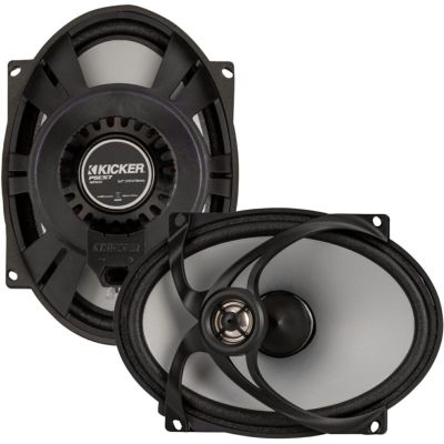KICKER 5x7インチ コアキシャルスピーカー (2オーム) ハーレー用
