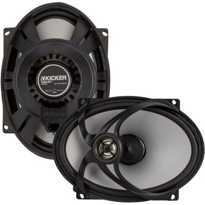 kicker スピーカー Amazon.co.jp: KICKER 6.5インチ チャコール LED マリン